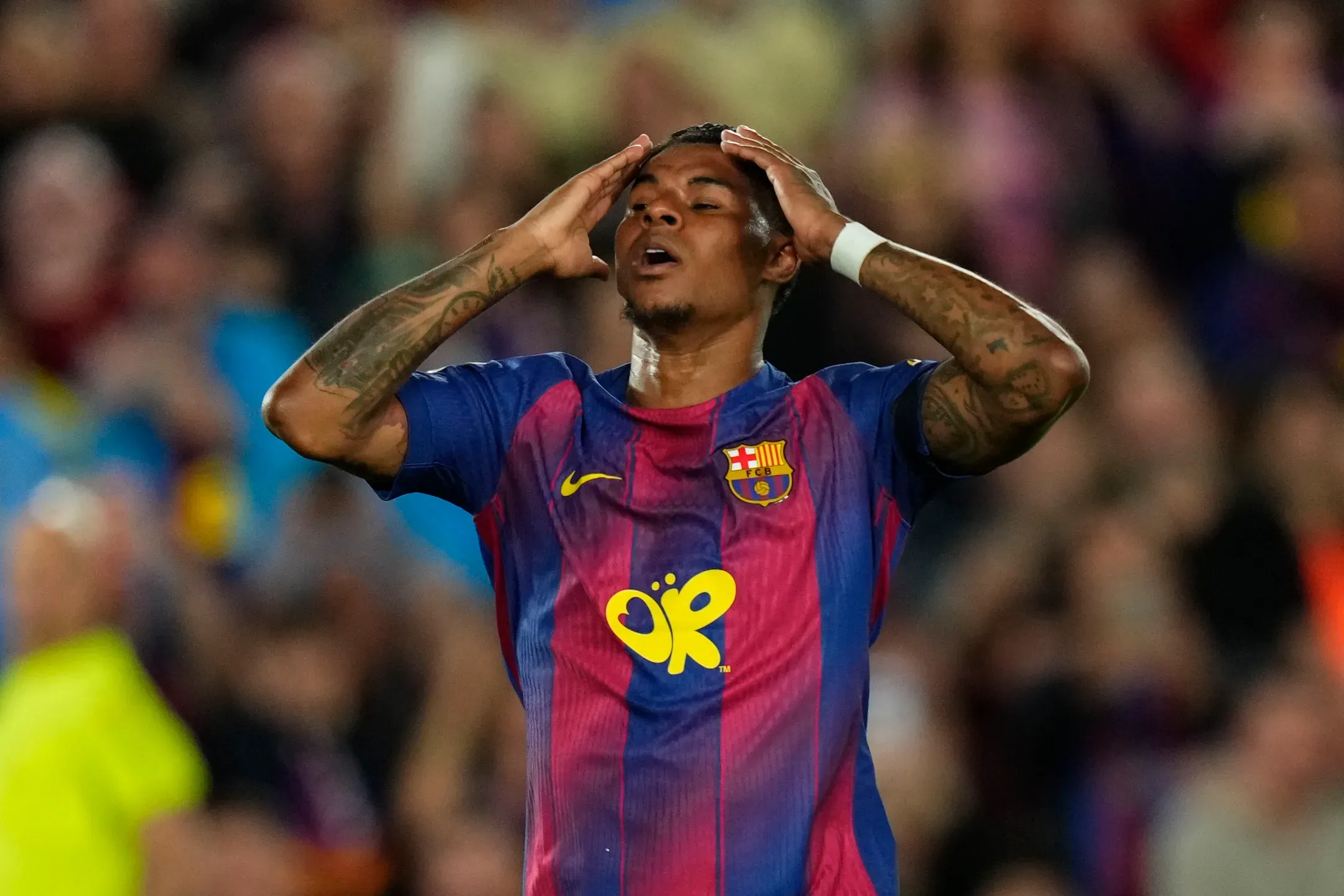 Rashford despede-se do Barcelona